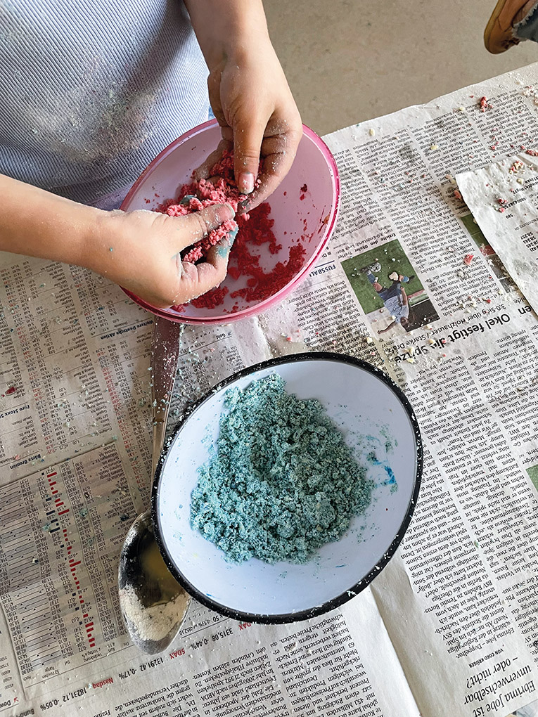 Mehr über den Artikel erfahren 03 – Kreativlabor für Kinder von 4 – 5 Jahren (Kurs 3 im Programmheft 2025/26)